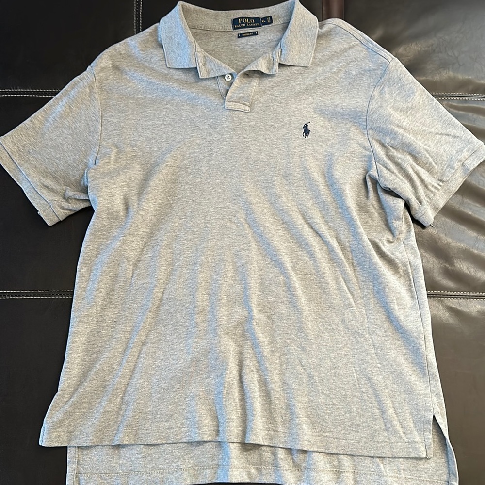 Grey Polo size XL
